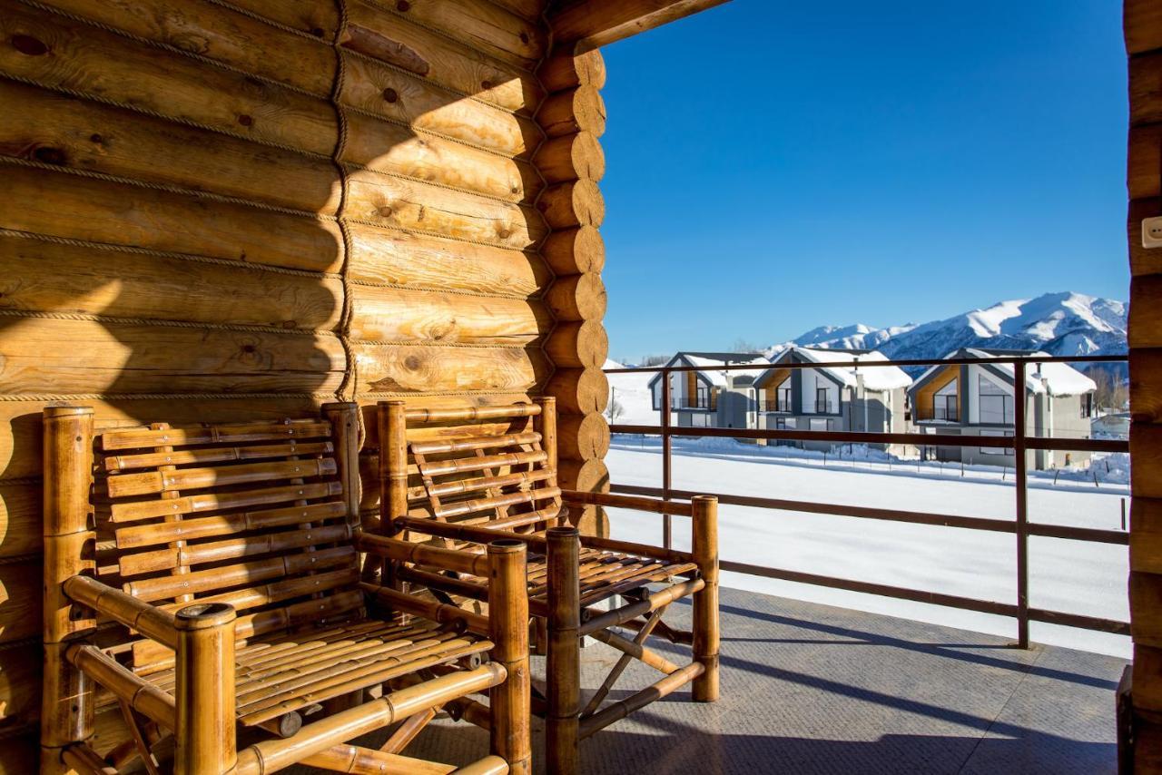 Snow Time Eco Chalet Goudaouri Extérieur photo