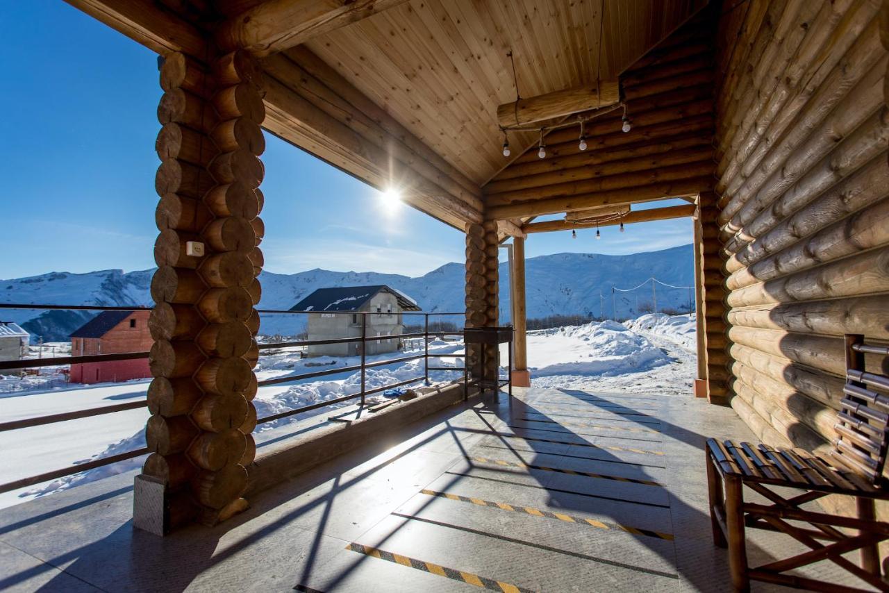 Snow Time Eco Chalet Goudaouri Extérieur photo