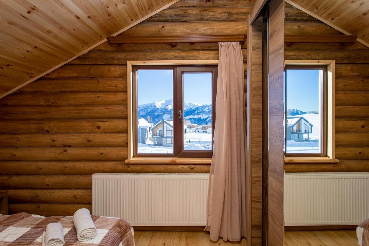 Snow Time Eco Chalet Goudaouri Extérieur photo