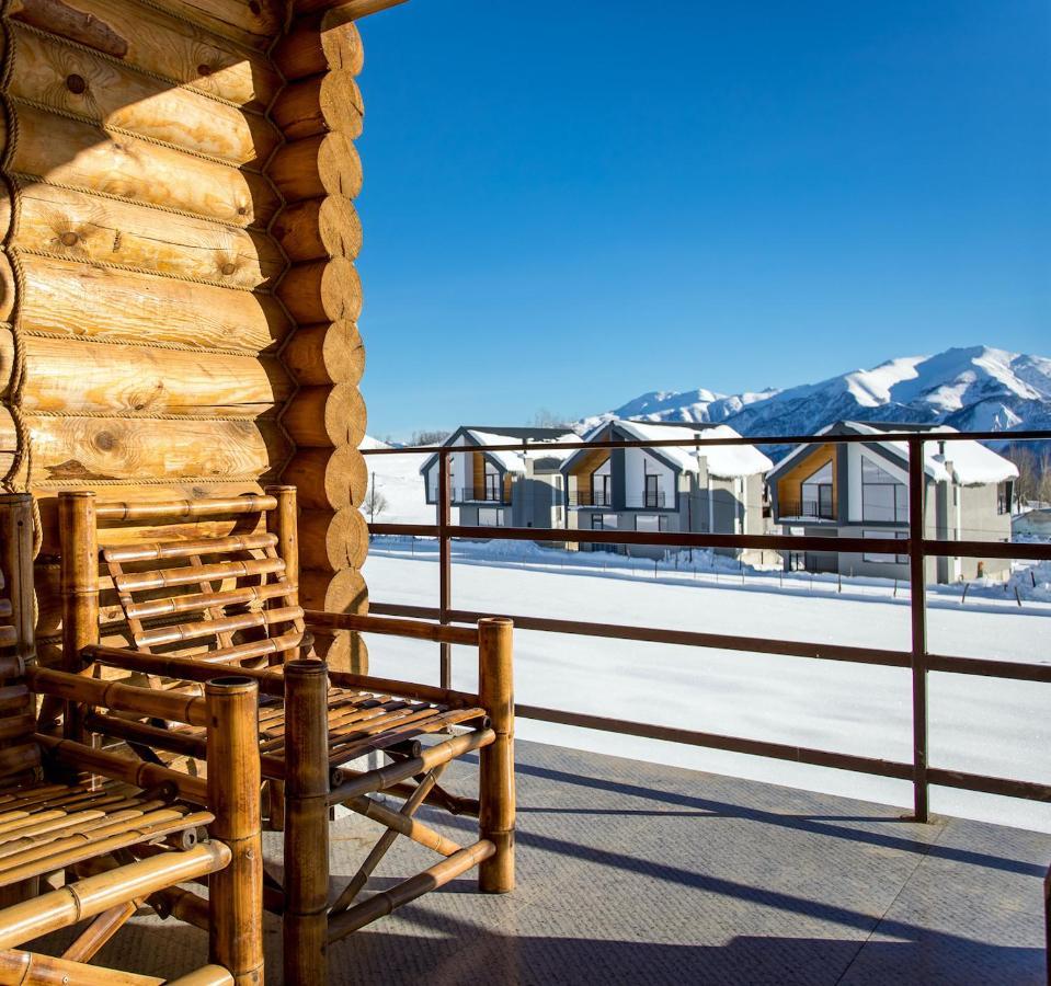 Snow Time Eco Chalet Goudaouri Extérieur photo